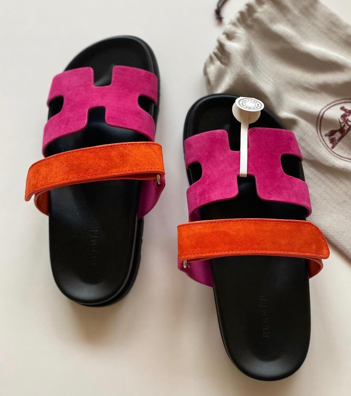 Hermes Chypre Slippers