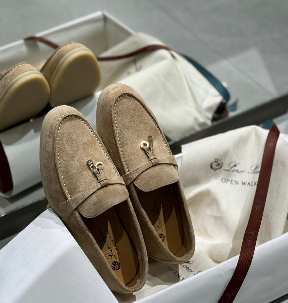 Loro Piana  Summer Walk Loafers