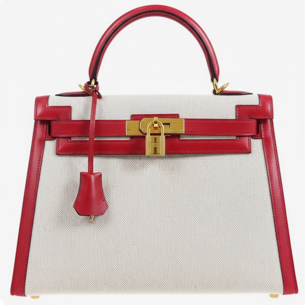 Hermes Kelly Toile
