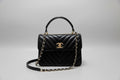 Trendy CC Chevron Quilted Bag