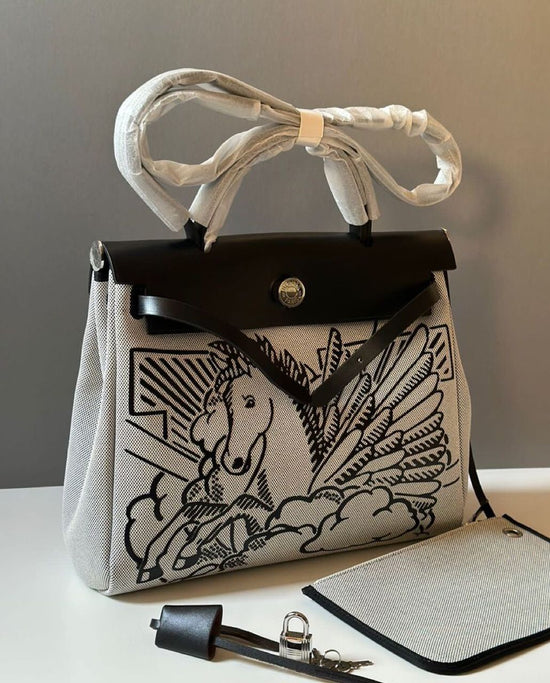 Hermes Canvas Bag