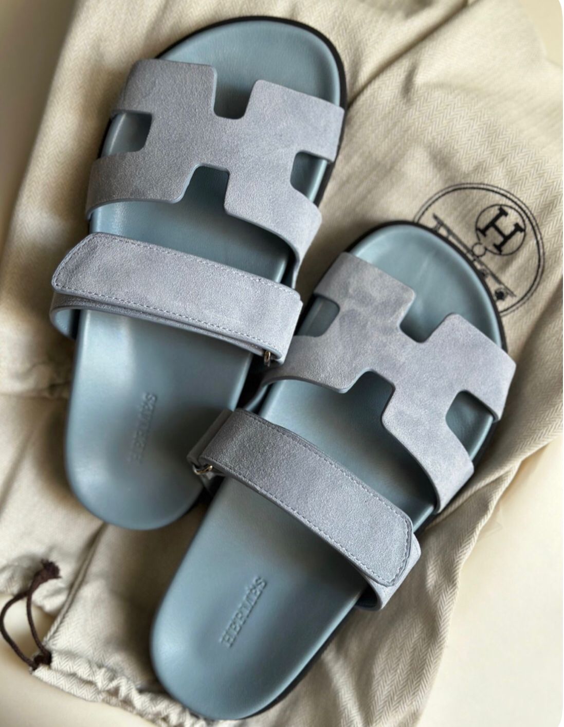 Hermes Chypre Slippers