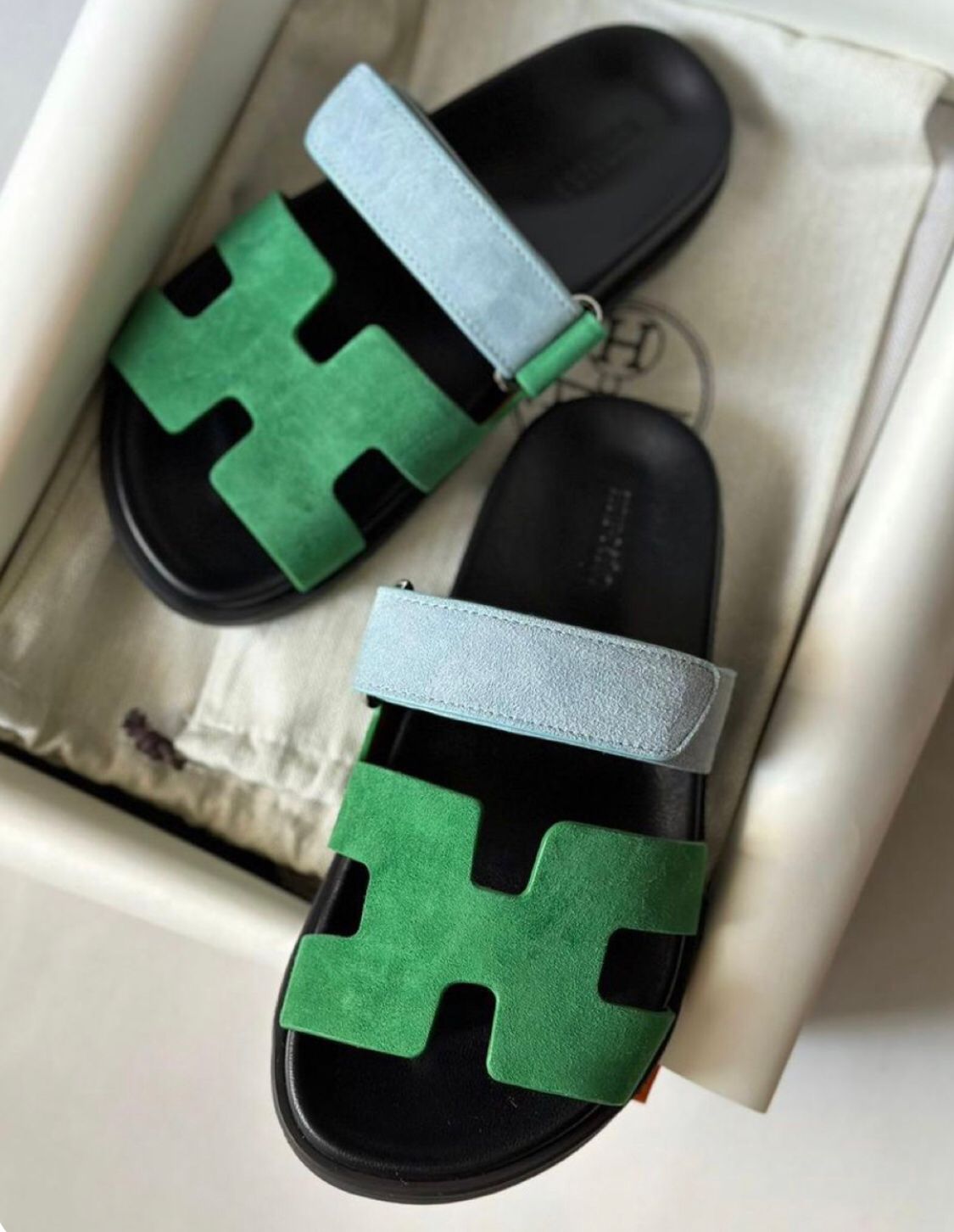 Hermes Chypre Slippers