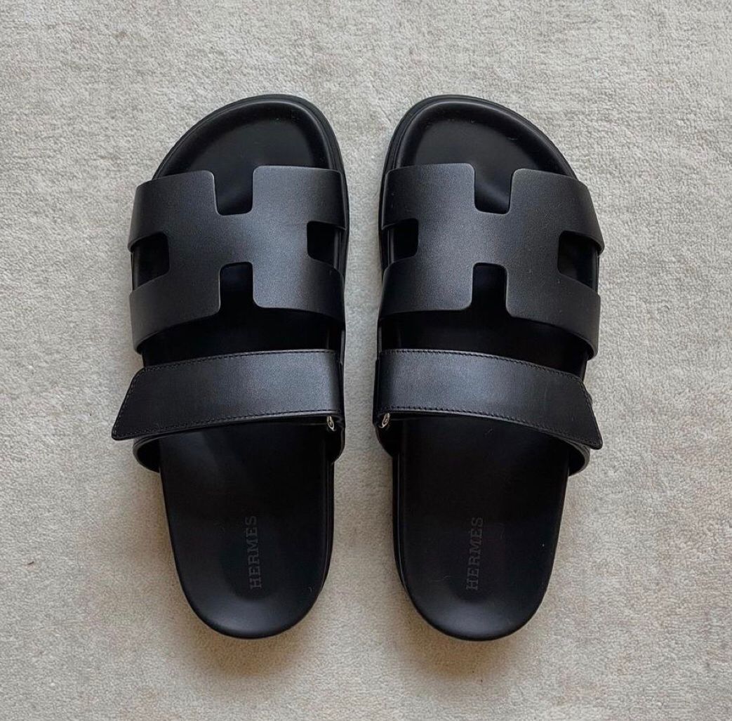 Hermes Chypre Slippers