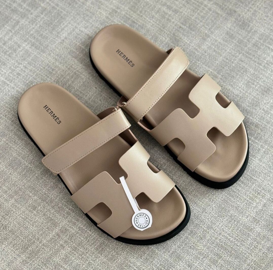 Hermes Chypre Slippers
