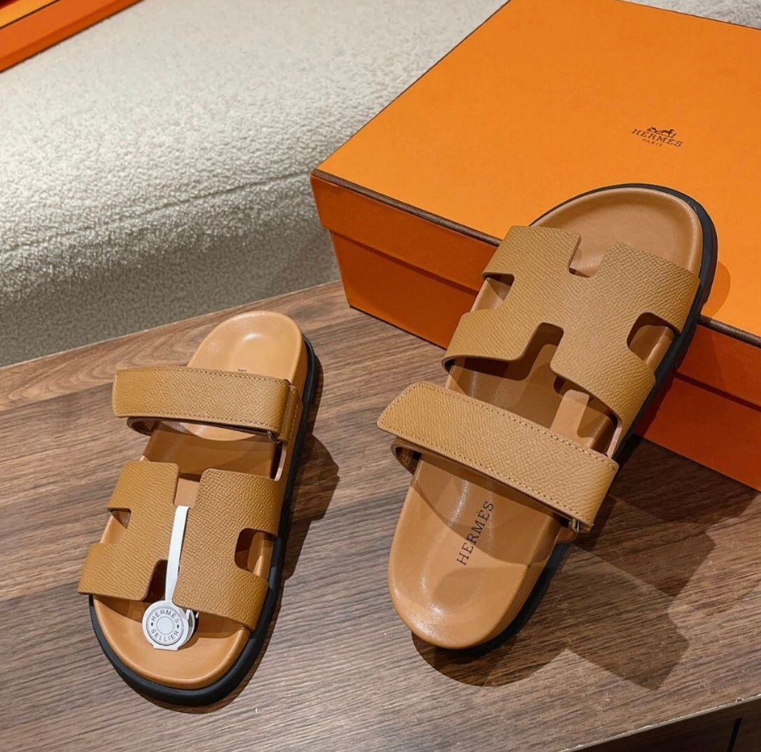 Hermes Chypre Slippers