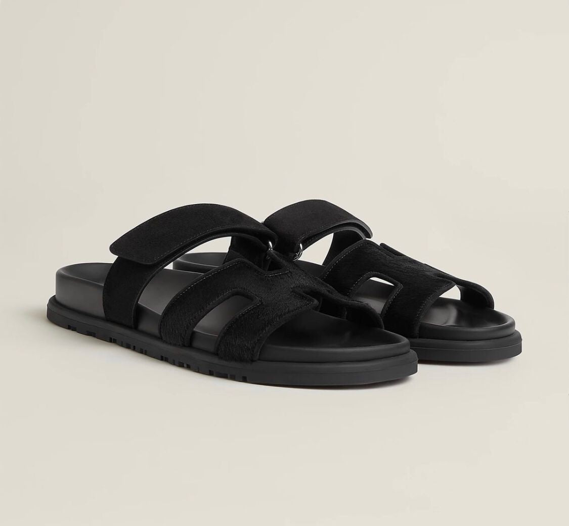 Hermes Chypre Slippers