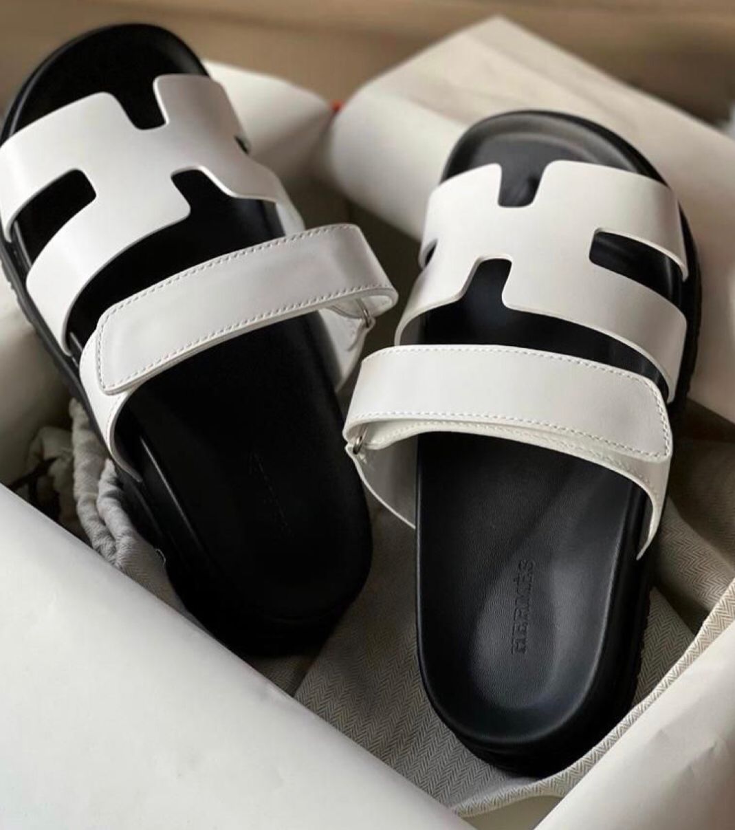 Hermes Chypre Slippers