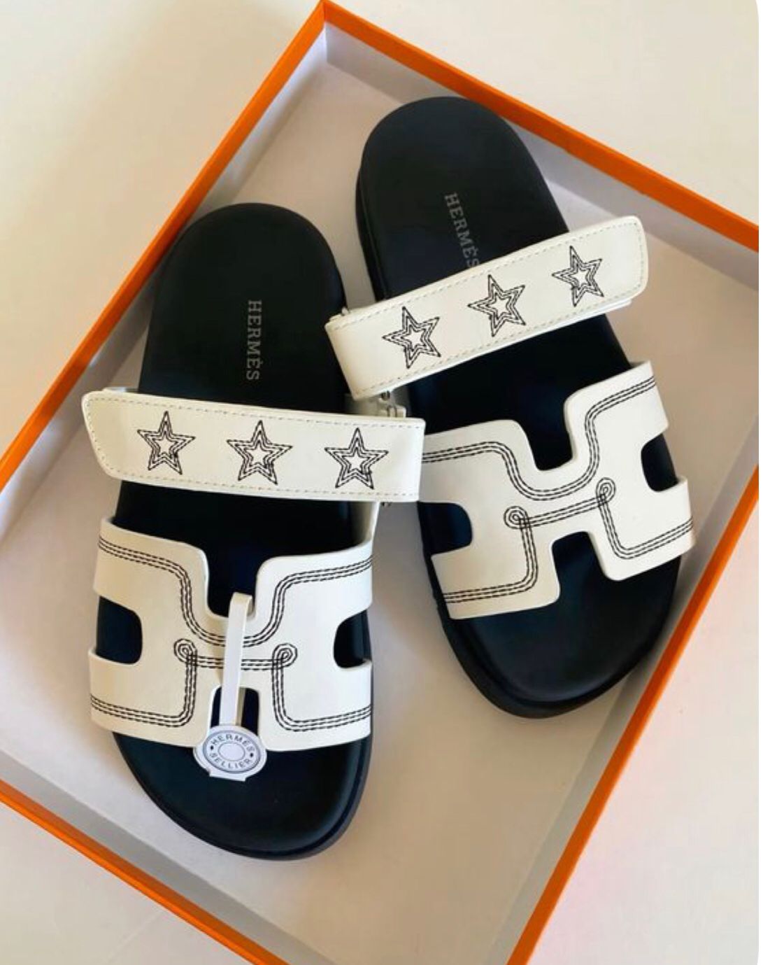 Hermes Chypre Slippers