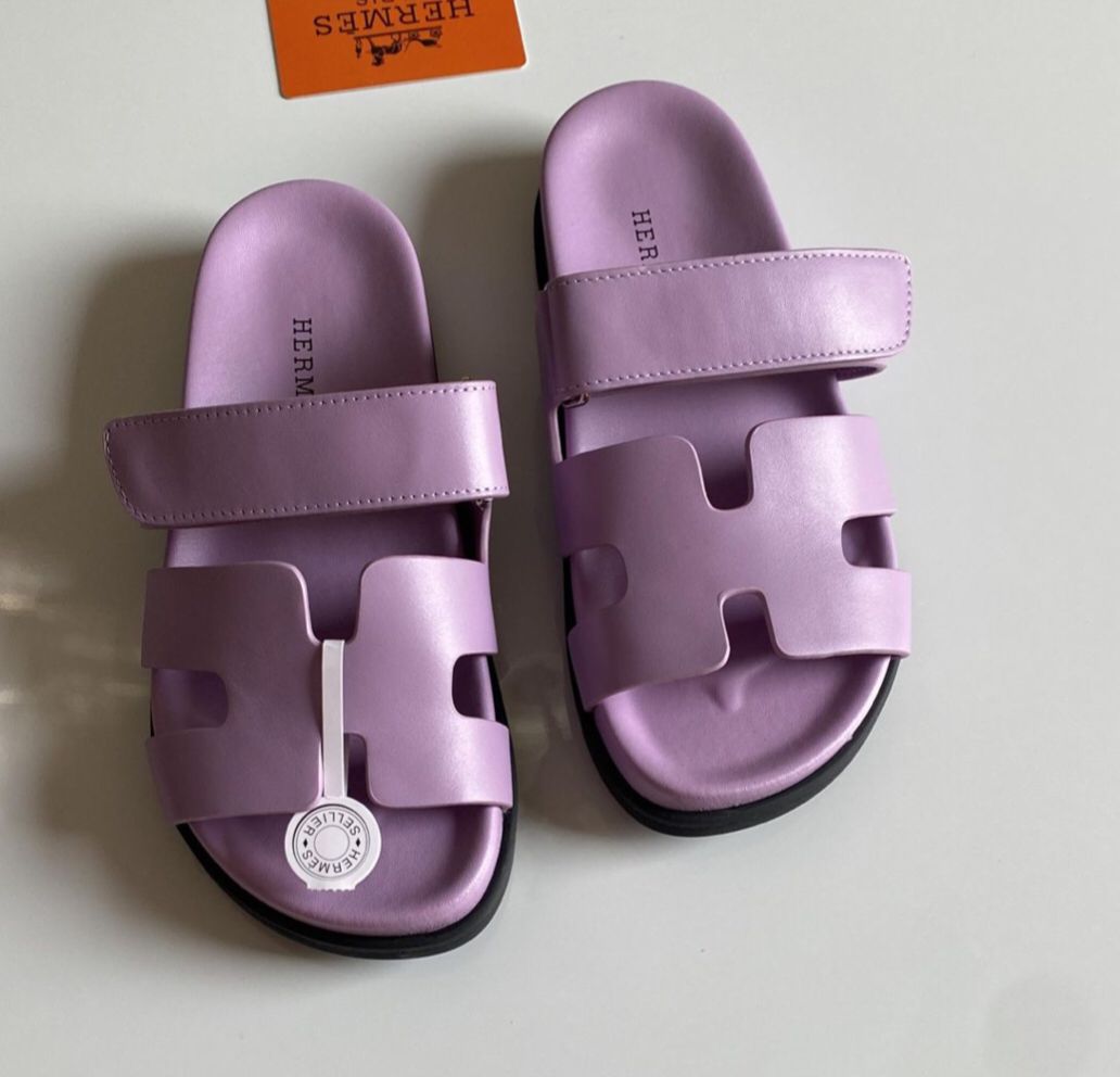 Hermes Chypre Slippers