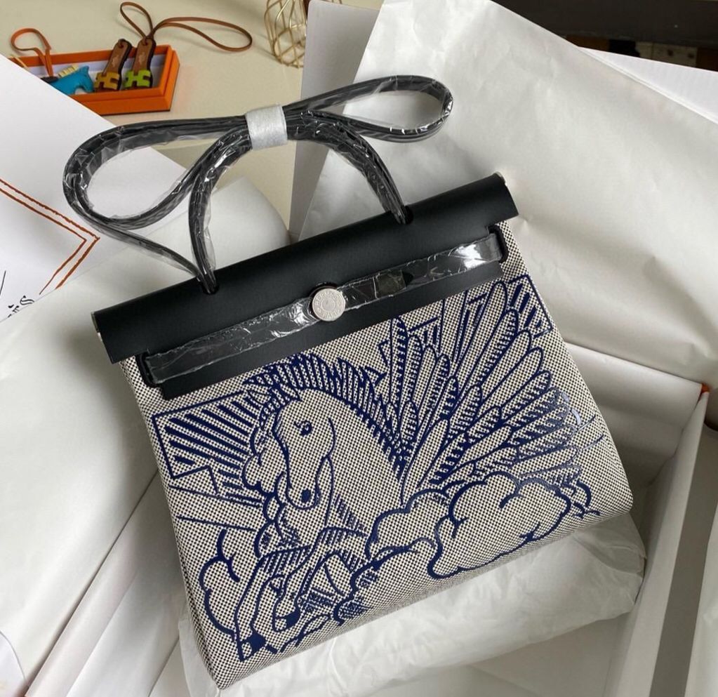 Hermes Canvas Bag
