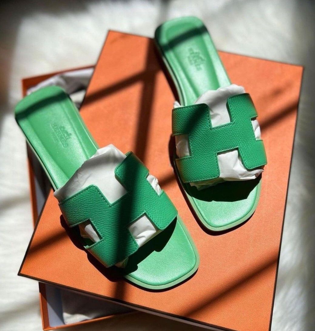 Hermes Oran Slippers