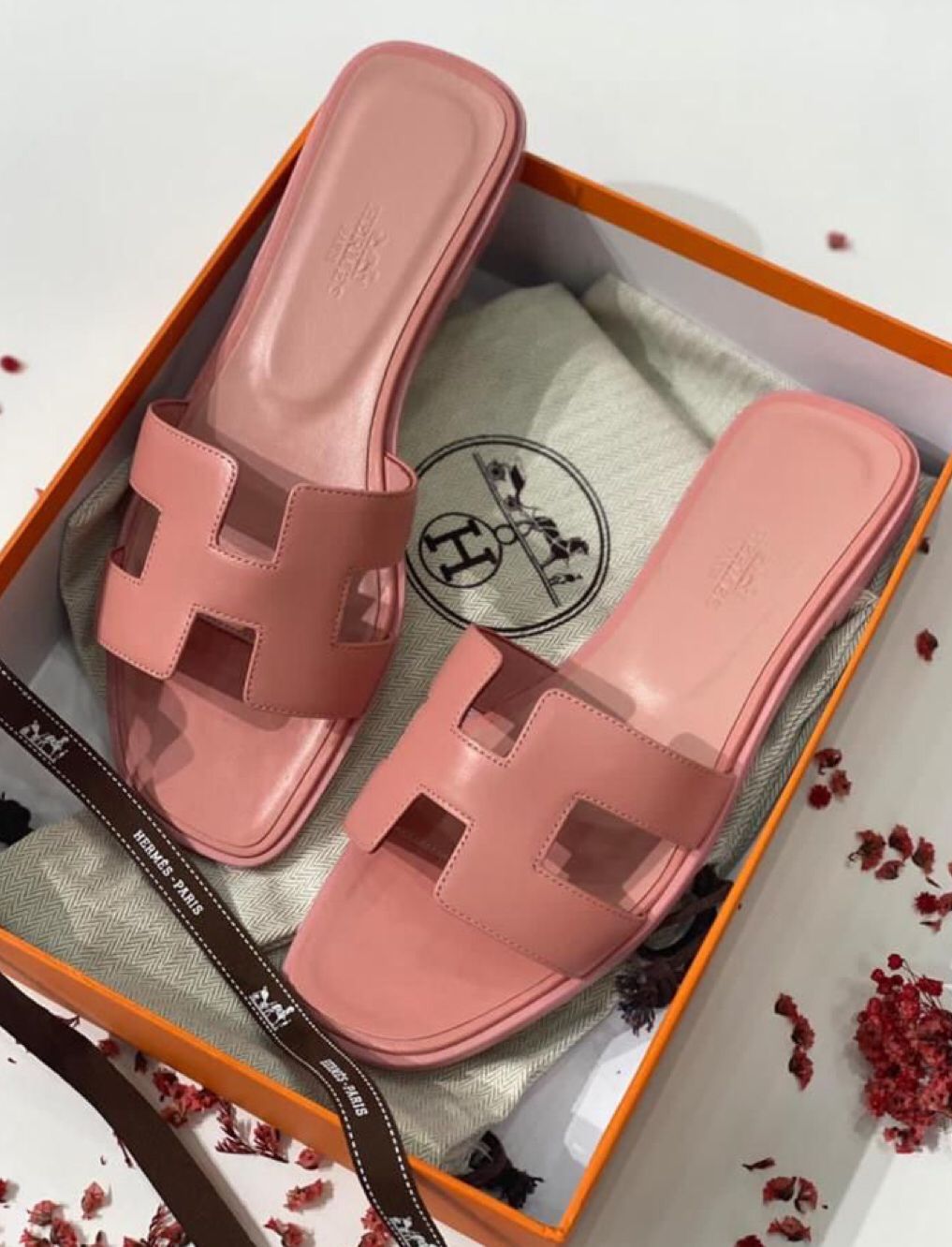 Hermes Oran Slippers
