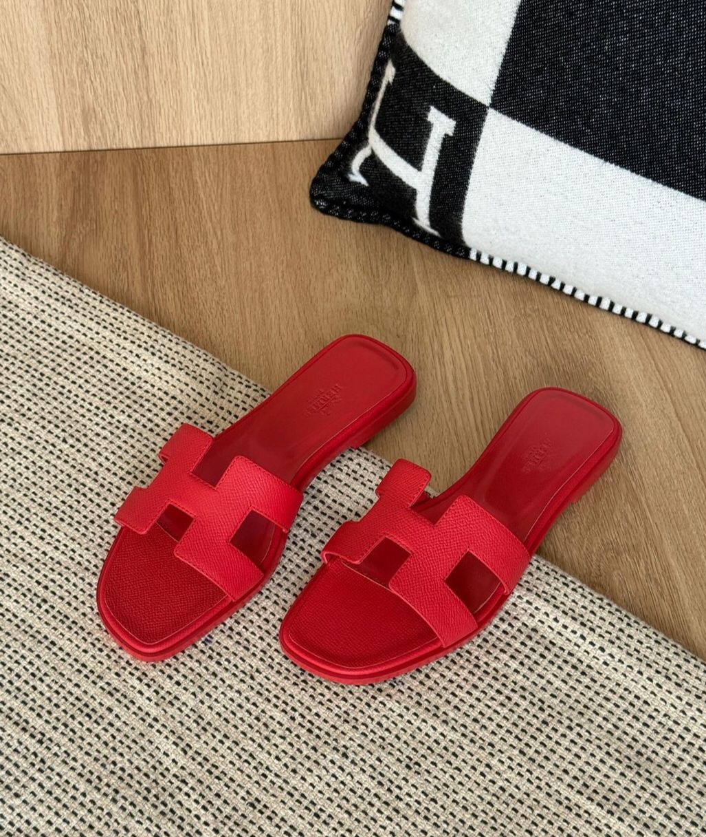 Hermes Oran Slippers