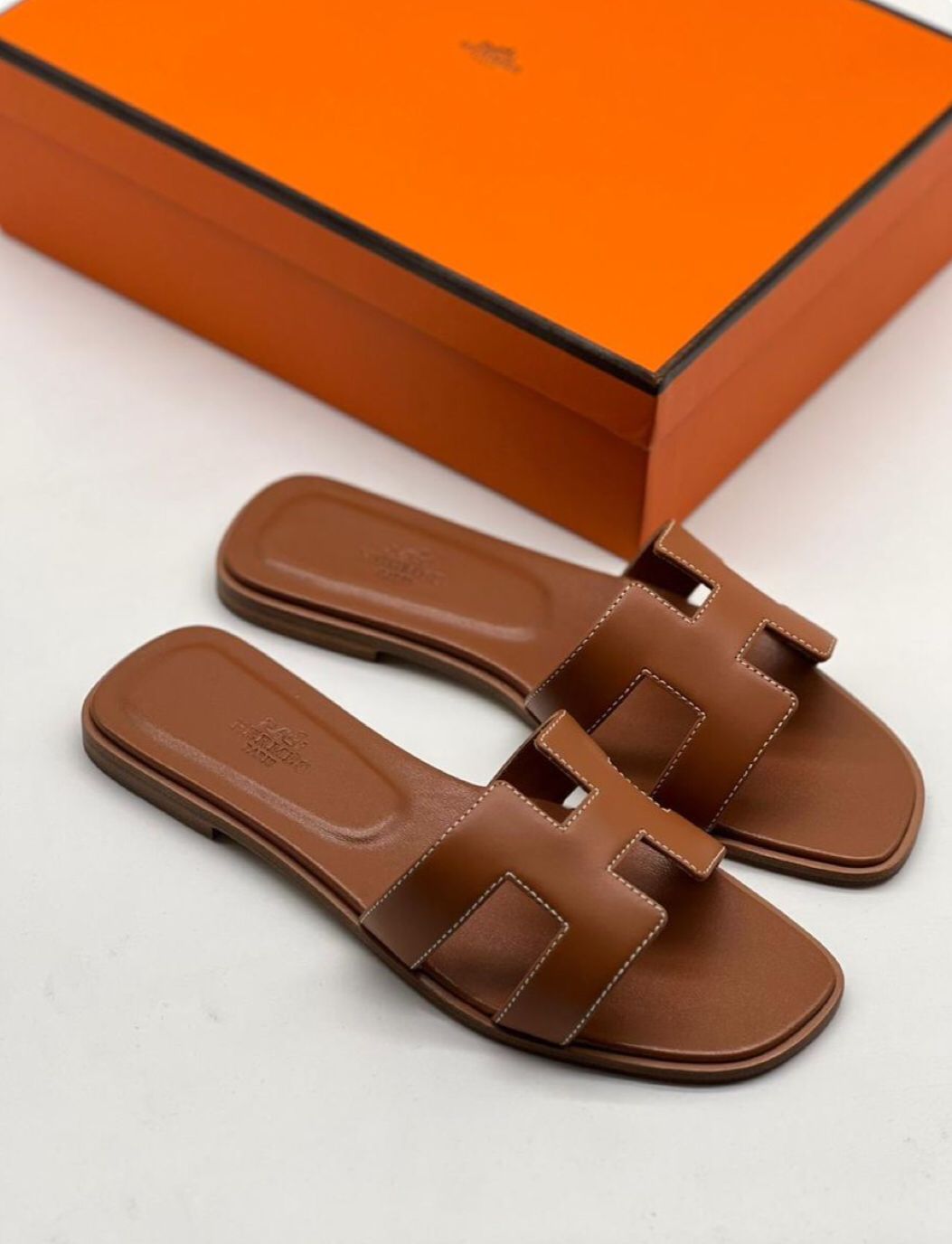 Hermes Oran Slippers